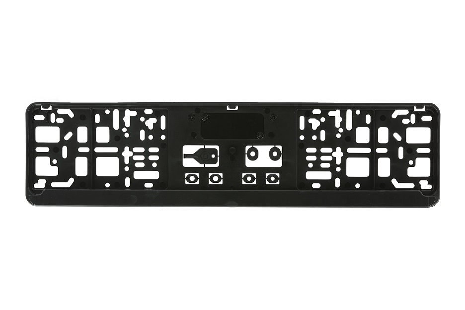 Kennzeichenhalter mit Steckleiste (520 x 110 mm)