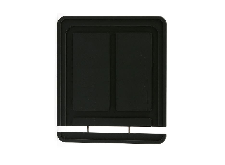 schwarz-matt-pulverbeschichteter Kennzeichenhalter Aluminium (180 x 200 mm) schwarz-matt-pulverbeschichteter Kennzeichenhalter Aluminium (180 x 200 mm)