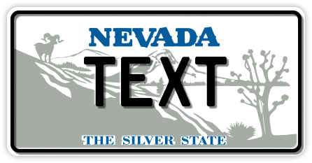 US-Nevada The Silver State, 300x150 mm