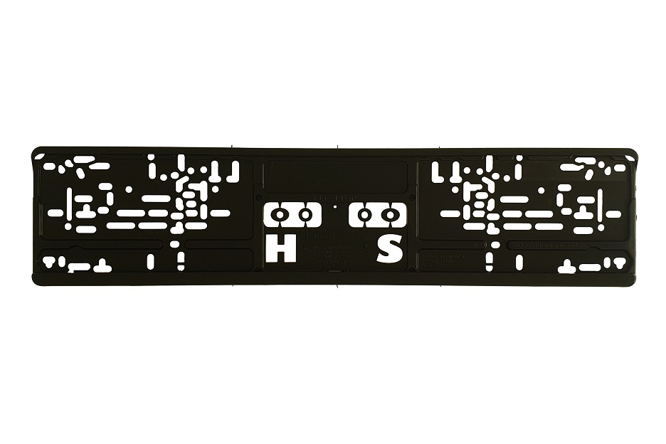 Schmaler Kennzeichenhalter  (520 x 110 mm) Schmaler Kennzeichenhalter  (520 x 110 mm)