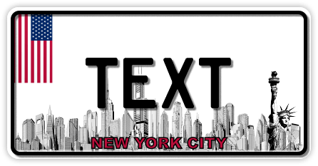 Funschild New York City, 300x150 mm Funschild New York City, 300x150 mm