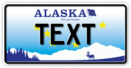 US-Alaska Last Frontier, 300x150 mm